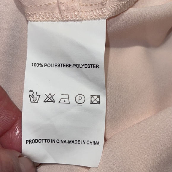 New Guess Marciano Amiee Puffy Sleeve Deep V neck Wrap Blouse XS - Picture 7 of 12